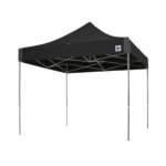 Eclipse partytent 3x3m aluminium frame met stofkleur zwart