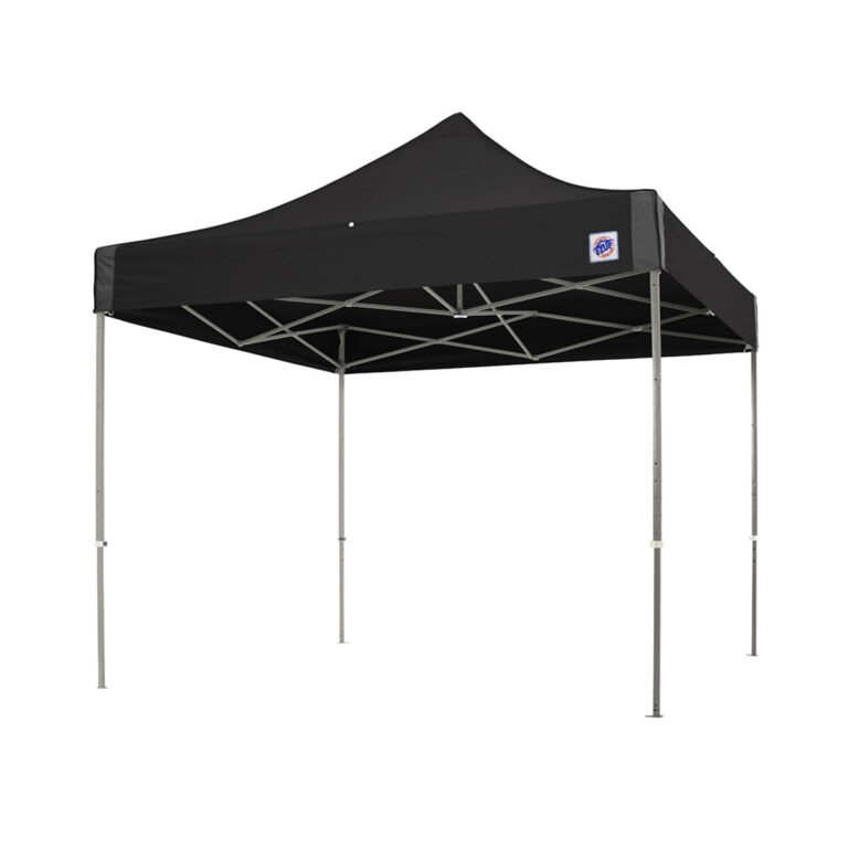 Eclipse partytent 3x3m aluminium frame met stofkleur zwart