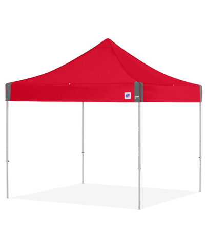 Eclipse easy up tent 3x3m staal witte frame met stofkleur rood