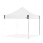 Eclipse easy up tent 3x3m staal witte frame met stofkleur wit