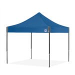 Eclipse easy up tent 3x3m staal zwarte frame met stofkleur blauw
