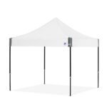 Eclipse easy up tent 3x3m staal zwarte frame met stofkleur wit