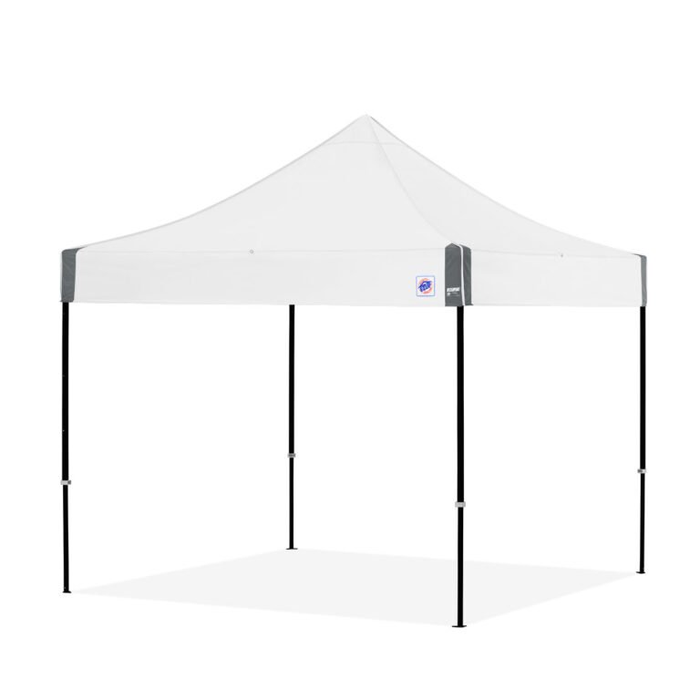 Eclipse easy up tent 3x3m staal zwarte frame met stofkleur wit