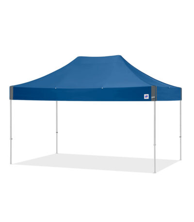 Eclipse easy up tent 3x4,5m staal witte frame met stofkleur blauw