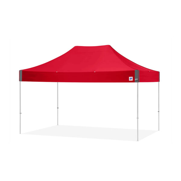 Eclipse easy up tent 3x4,5m staal witte frame met stofkleur rood