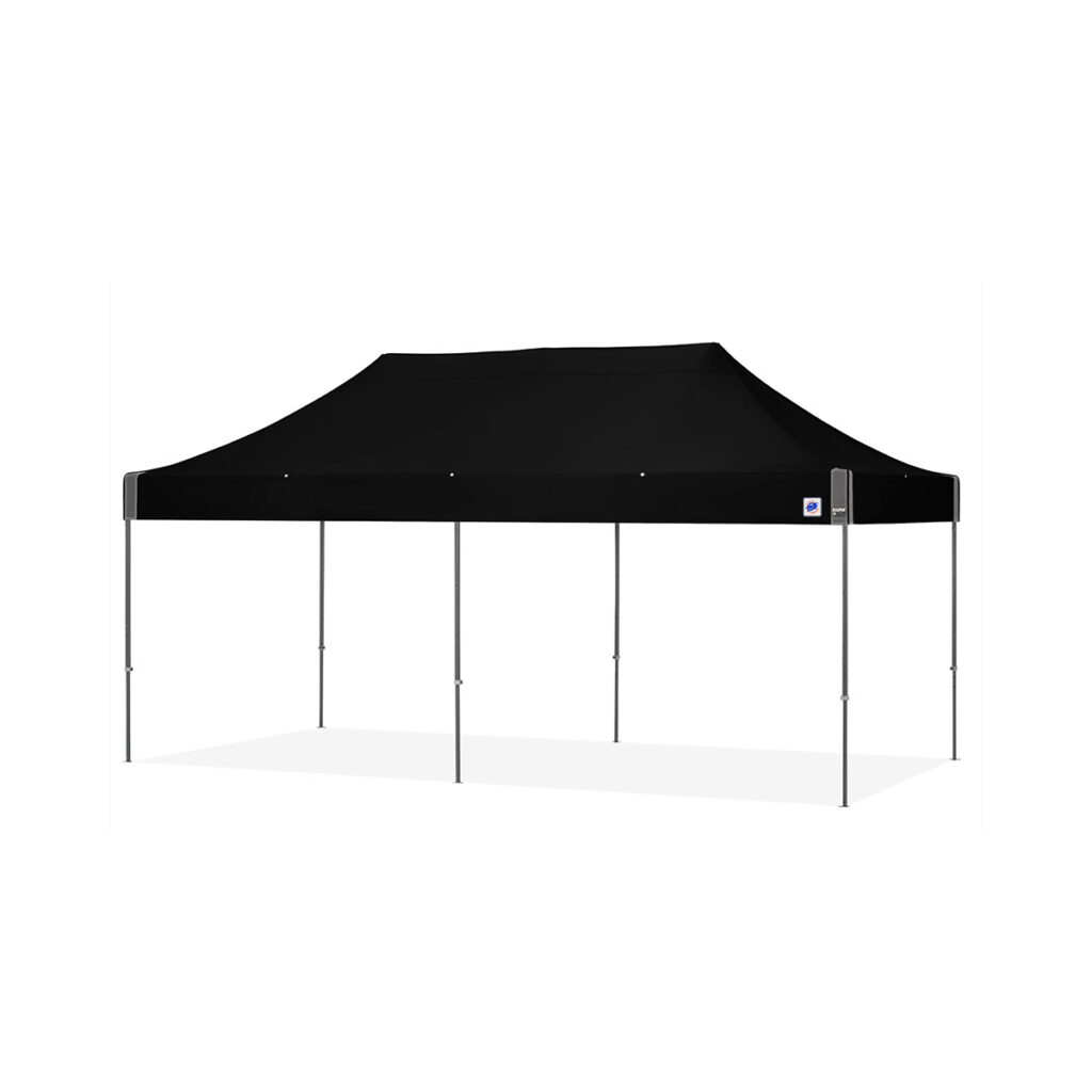 Eclipse easy up tent 3x6m aluminium frame met stofkleur zwart