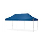 Eclipse easy up tent 3x6m staal witte met stofkleur blauw