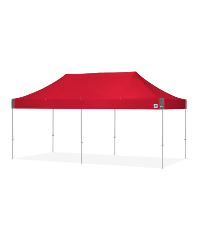 Eclipse easy up tent 3x6m staal witte frame met stofkleur rood