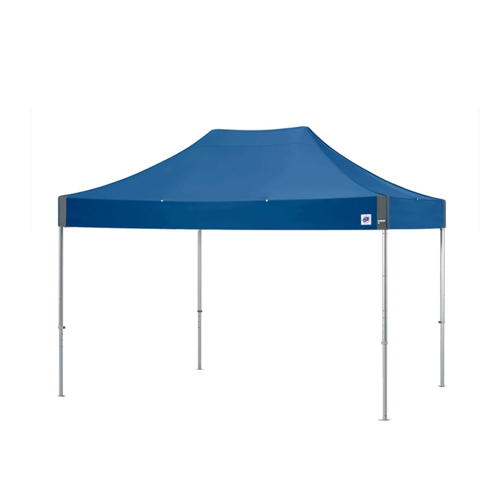 Endeavor easy up tent 3x4,5m aluminium frame met stofkleur blauw