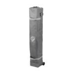 Patriot tent met ventilatieopening 3x3m staal grijze frame met stofkleur grijs
