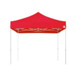 De "Endeavor partytent 4x4m" is een indrukwekkende en duurzame feesttent met een robuust aluminium frame en een stijlvolle rode stof. Met zijn ruime afmetingen van 4x4 meter biedt deze tent voldoende ruimte voor allerlei evenementen. Het lichte, maar sterke aluminium frame maakt het gemakkelijk op te zetten en te transporteren, terwijl de rode stof niet alleen elegantie toevoegt, maar ook bescherming biedt tegen de elementen. Kortom, de Endeavor partytent 4x4m is de perfecte keuze voor wie op zoek is naar een combinatie van stijl en duurzaamheid voor hun feesten en evenementen.