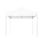 De "Endeavor partytent 4x4m" is een elegante en veelzijdige feesttent met een solide aluminium frame en een tijdloze witte stof. Met zijn royale afmetingen van 4x4 meter is deze tent ideaal voor allerlei gelegenheden, van bruiloften tot zakelijke evenementen. Het strakke witte ontwerp voegt een vleugje verfijning toe aan elke buitenbijeenkomst, terwijl het sterke frame zorgt voor stabiliteit en duurzaamheid, ongeacht de weersomstandigheden.