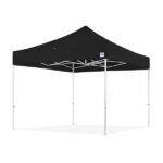 De "Endeavor partytent 4x4m" is een stijlvolle en duurzame feesttent met een stevig aluminium frame en een tijdloze zwarte stof. Met zijn ruime afmetingen van 4x4 meter biedt deze tent de perfecte ruimte voor allerlei evenementen, van chique tuinfeesten tot professionele beurzen. Het zwarte ontwerp voegt een vleugje elegantie toe aan elke buitenbijeenkomst, terwijl het robuuste frame zorgt voor stabiliteit en betrouwbaarheid, zelfs in winderige omstandigheden.