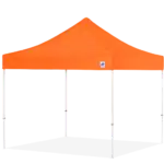 Eclipse easy up tent 3x3m aluminium frame met stofkleur oranje